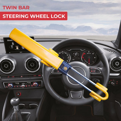 GADLANE Twin Bar Steering Wheel Lock - 6
