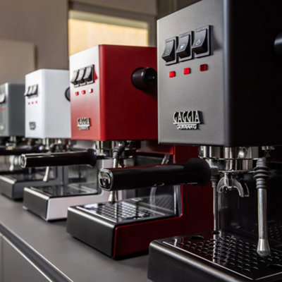 Gaggia Classic Evo Pro 2023 Manual Espresso Coffee Machine, Red