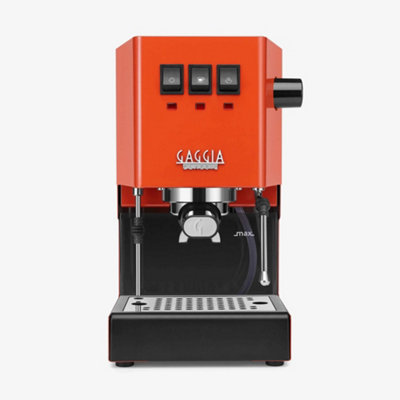 Gaggia Classic Pro Manual Espresso Coffee Machine, Lobster Red DIY at B&Q