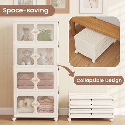 GAINOOM 212L Storage Bins Stackable Storage Containers with Lid ...