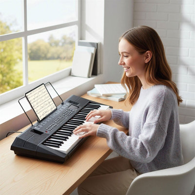 GAINOOM 54 Keys Piano Keyboard for Beginners Electric Keyboard Kit with ...
