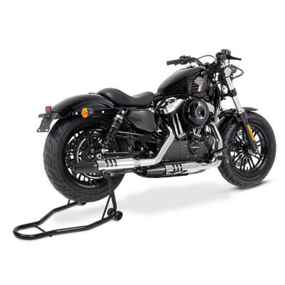 GAINOOM Portable Steel Black Motorcycle Stand Sport Bike Rear Wheel ...