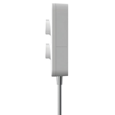 Gainsborough GSM85 Slim Mono Electric Shower 8.5kW - Polar White