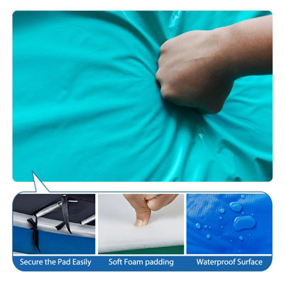 GALACTICA 14FT Outdoor Round Trampoline Replacement Pad Spring Cover ...