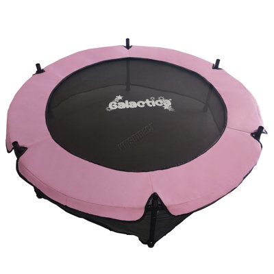 Pink mini trampoline best sale