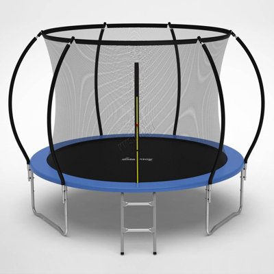GALACTICA Trampoline 10FT with Enclosure Safety Net for Kids Toddler Backyard Bouncer Toy