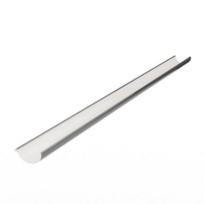 Galeco PVC Half Round Gutter Kit Grey - 150mm