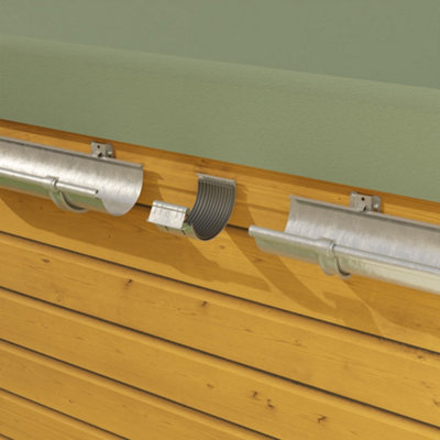 Galeco Steel Gutter Standard Shed Pack Apex Style Roof - 12x6 to 20x12 ...