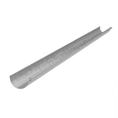 GALECO STEEL HALF ROUND GUTTER KIT GALVANISED - 120MM DIAMETER