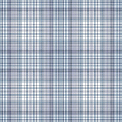 Galerie Abby Rose 4 Blue Navy Check Plaid Smooth Wallpaper