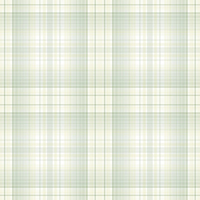 Galerie Abby Rose 4 Green Lime Check Plaid Smooth Wallpaper