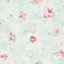 Galerie Abby Rose 4 Teal Pink Morning Dew Smooth Wallpaper