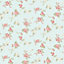 Galerie Abby Rose 4 Turquoise Red Green Chic Rose Smooth Wallpaper