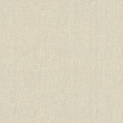 Galerie Absolutely Chic Beige Grey Metallic Hessian Effect Texture Smooth Wallpaper