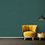 Galerie Absolutely Chic Green Metallic Hessian Effect Texture Smooth Wallpaper