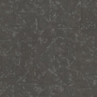 Galerie Absolutely Chic Grey Metallic Distressed Geometric Texture Smooth Wallpaper