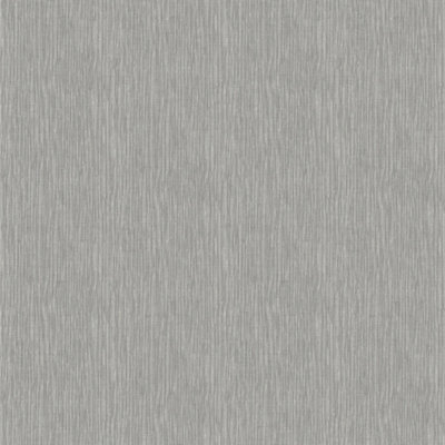 Galerie Absolutely Chic Grey Metallic Hessian Effect Texture Smooth Wallpaper