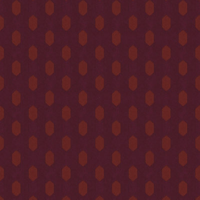 Galerie Absolutely Chic Orange Red Lilac Art Deco Style Geometric Motif Smooth Wallpaper