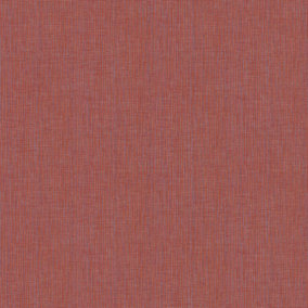 Galerie Absolutely Chic Orange Red Lilac Hessian Effect Texture Smooth Wallpaper