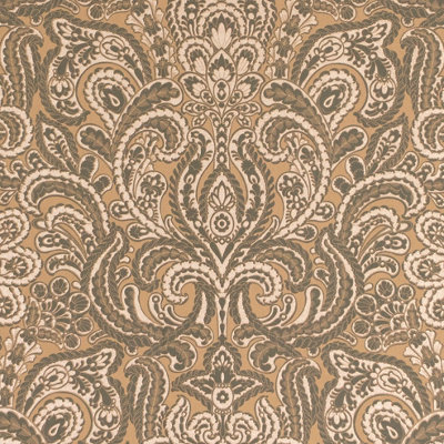 Galerie Adonea Ares Burly Woods Metallic Damask 3D Embossed Wallpaper Roll