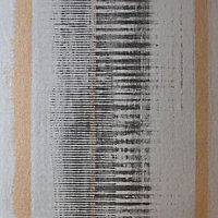 Galerie Adonea Hermes Grey Copper Metallic Stripe Smooth Wallpaper Roll