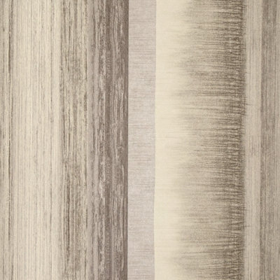 Galerie Adonea Poseidon Taupe Metallic Stripe Smooth Wallpaper Roll