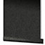 Galerie Air Collection Black Leaves Sheen Textured Wallpaper Roll