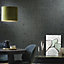 Galerie Air Collection Black Metallic Graphical Effect Textured Wallpaper Roll