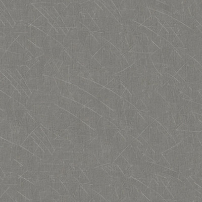 Galerie Air Collection Grey Scored Effect Sheen Textured Wallpaper Roll