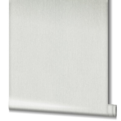 Galerie Air Collection Grey Streaks Effect Sheen Textured Wallpaper Roll