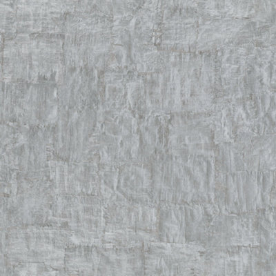 Galerie Air Collection Grey Torn Bark Sheen Textured  Wallpaper Roll