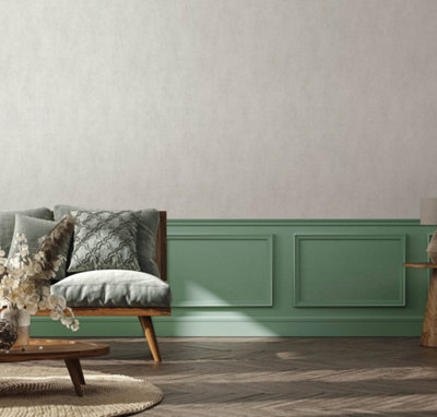 Galerie Air Collection Silver Sheen Twill Effect Textured Wallpaper Roll