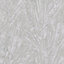 Galerie Air Collection Silver Shimmer Fan Palm Textured  Wallpaper Roll