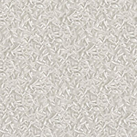 Galerie Air Collection White Leaves Sheen Textured Wallpaper Roll