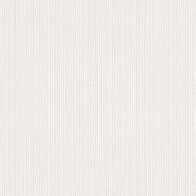 Galerie Air Collection White Silk Stripe Sheen Textured Wallpaper Roll