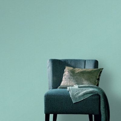 Galerie Amazonia Blue Linen Texture Smooth Wallpaper