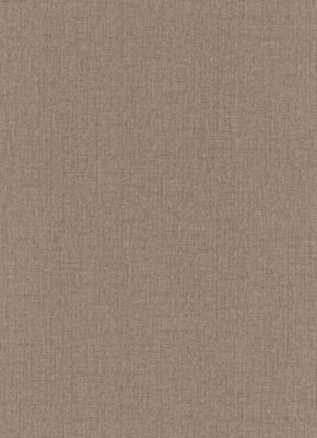 Galerie Amazonia Brown Linen Texture Smooth Wallpaper