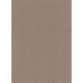 Galerie Amazonia Brown Linen Texture Smooth Wallpaper