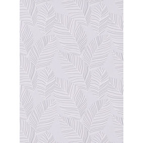Galerie Amazonia Grey Quill Smooth Wallpaper