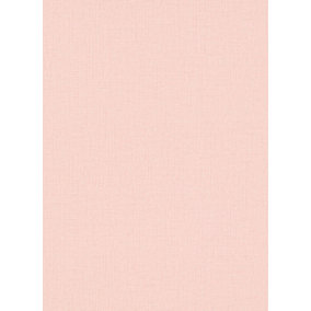 Galerie Amazonia Pink Linen Texture Smooth Wallpaper