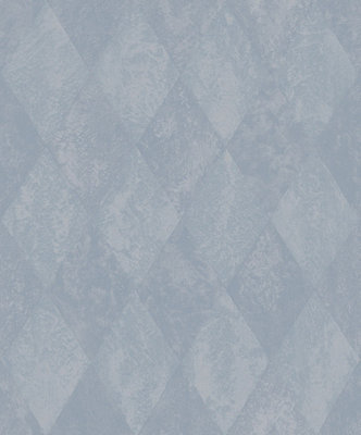 Galerie Ambiance Blue Harlequin Texture Embossed Wallpaper