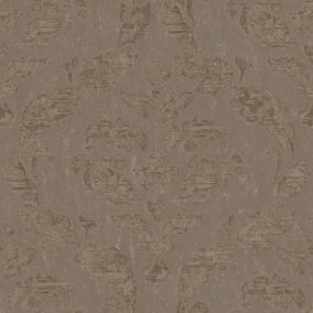 Galerie Ambiance Collection In Lay Damask Wallpaper
