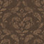 Galerie Ambiance Copper Chocolate In Lay Embossed Wallpaper
