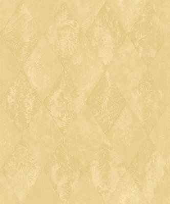 Galerie Ambiance Ochre Gold Harlequin Texture Embossed Wallpaper