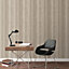 Galerie Ambiance Taupe Nomed Stripe Embossed Wallpaper