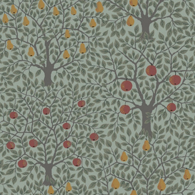 Galerie Apelviken 2 Green Apples & Pears Smooth Wallpaper