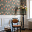 Galerie Apelviken 2 Green Orange Tulips Smooth Wallpaper