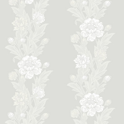 Galerie Arts and Crafts Beige Patterned Wallpaper