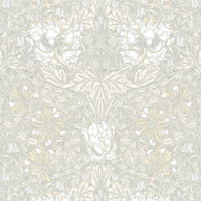 Galerie Arts and Crafts Cream Patterned Wallpaper