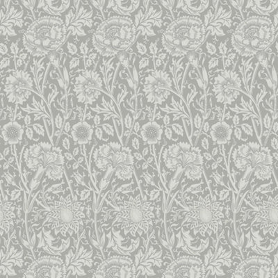 Galerie Arts and Crafts Grey Patterned Wallpaper